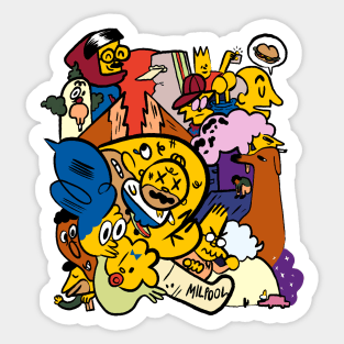 Simpsons truchos Sticker